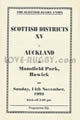 Scottish Districts Auckland 1993 memorabilia